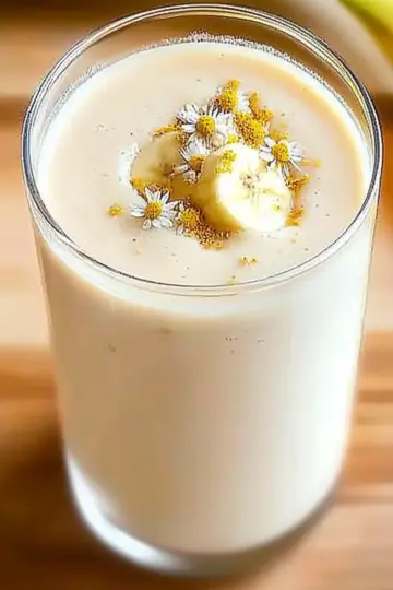 Banana Chamomile Tea Smoothie
