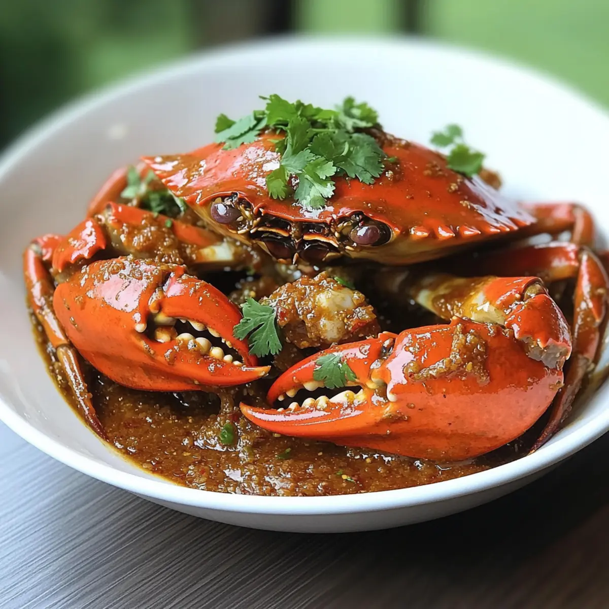 Savory Singaporean Chilli Crab