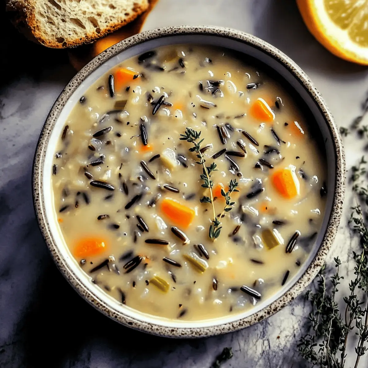 Creamy Minnesota Wild Rice Soup