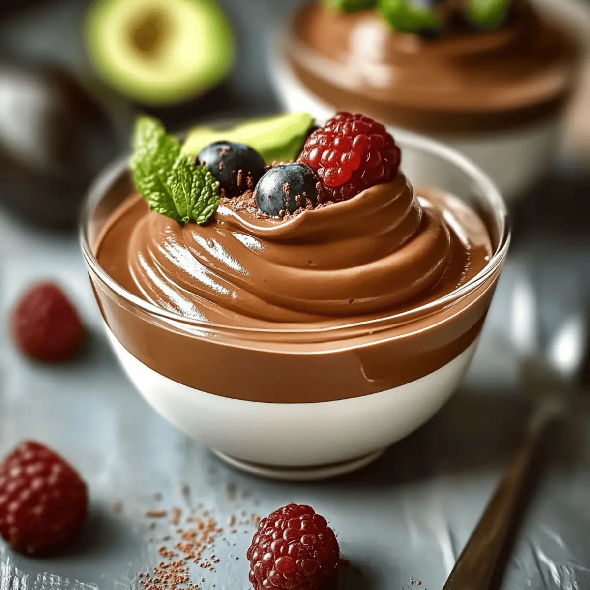 Indulge in Decadent Chocolate Avocado Mousse