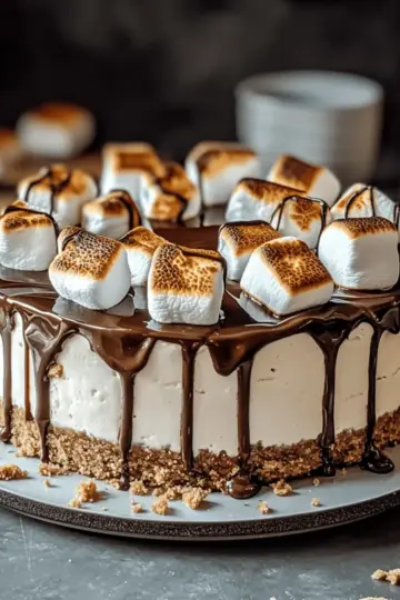 Indulge in Decadent S’mores Cheesecake