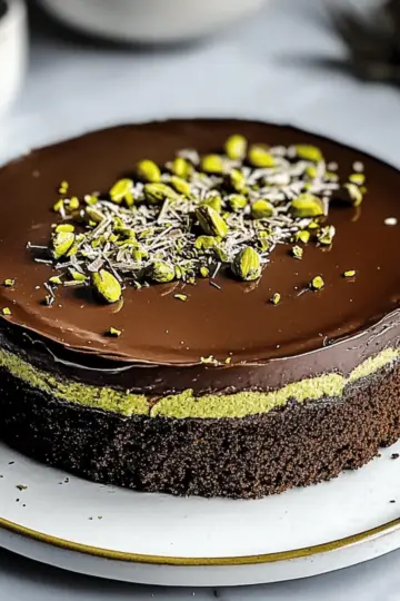 Irresistible Dubai Chocolate Cake