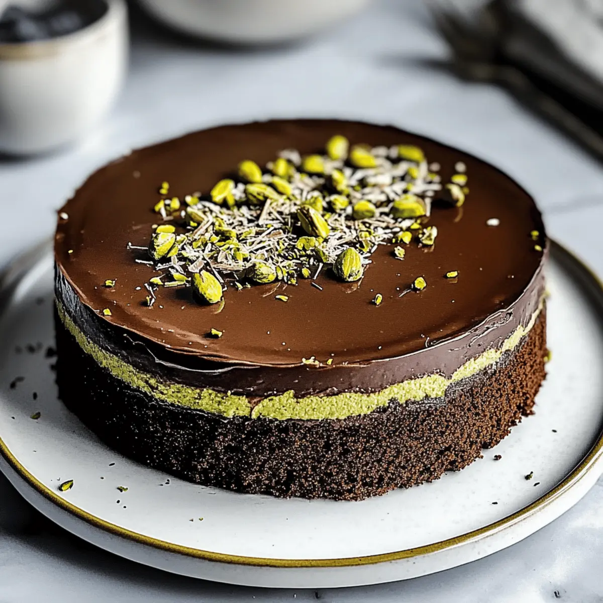 Irresistible Dubai Chocolate Cake