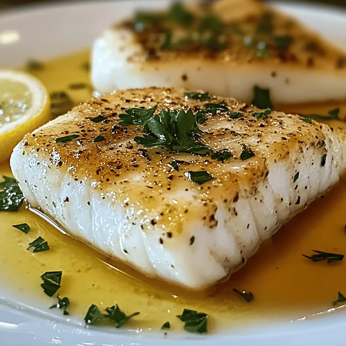 Lemon Butter Fish Fillet