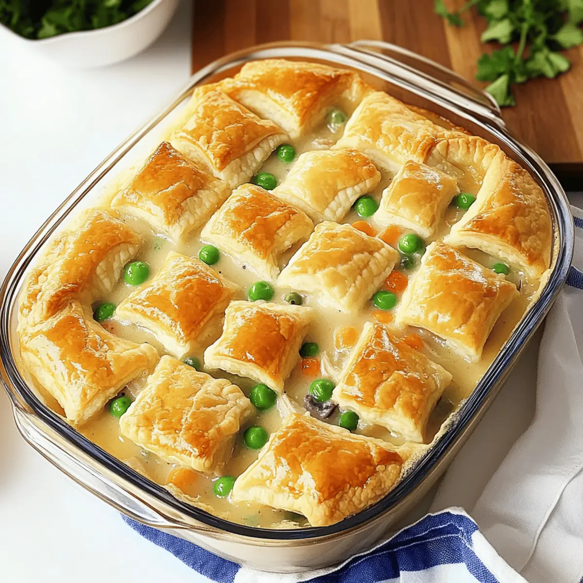 Mouthwatering Chicken Pot Pie Bake