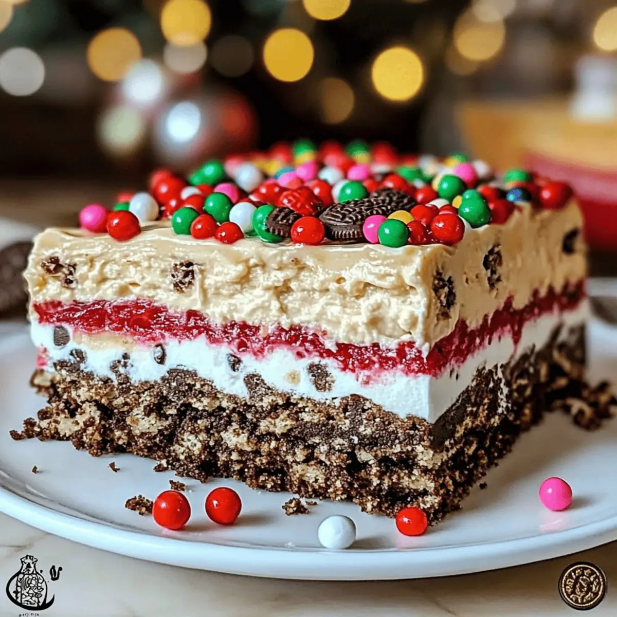 No-Bake Cookie Lasagna