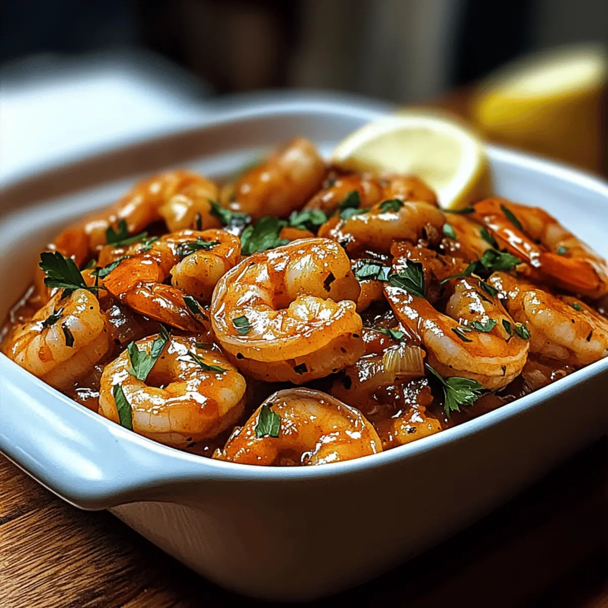 Savory Spicy Voodoo Shrimp