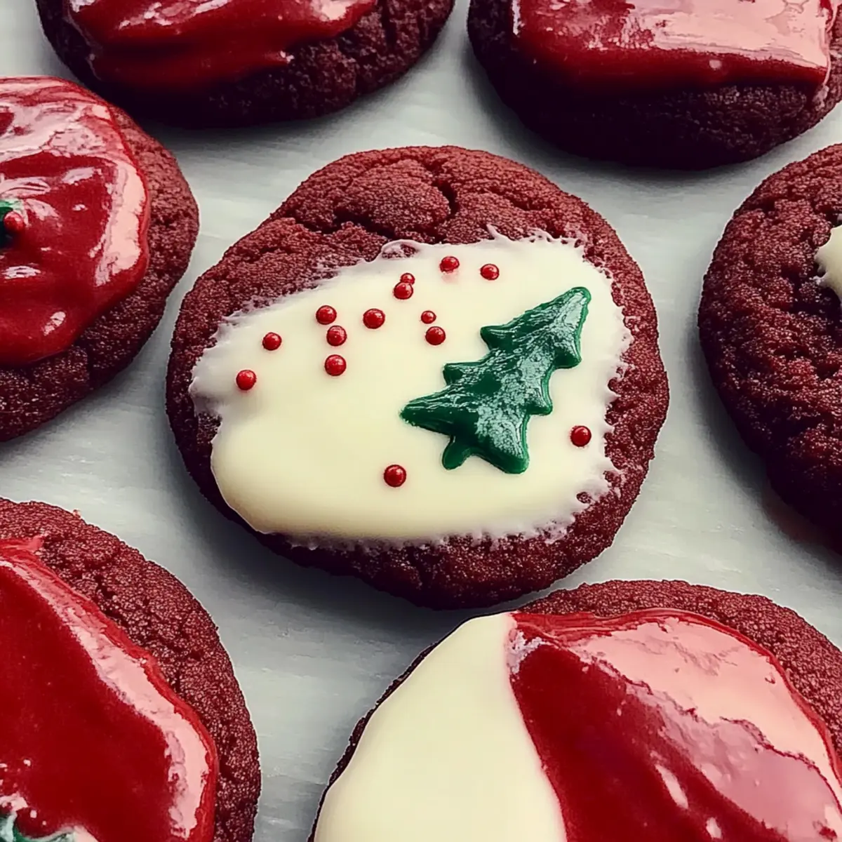 Red Velvet Pan-Banging Cookies