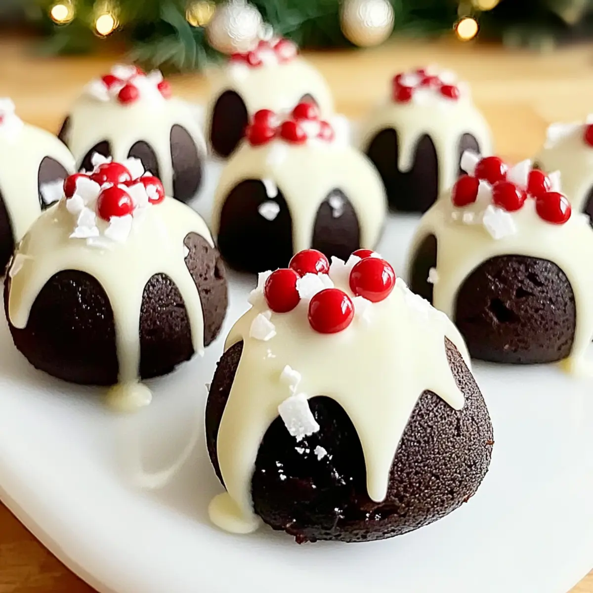 Mini Christmas Puddings