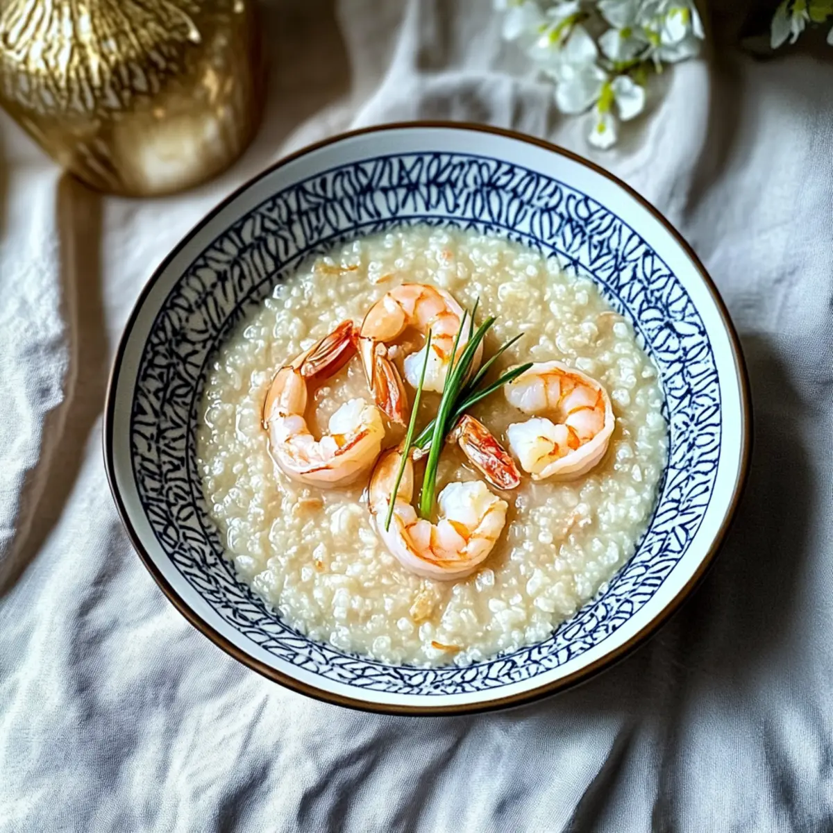 Creamy Chinese Seafood Congee
