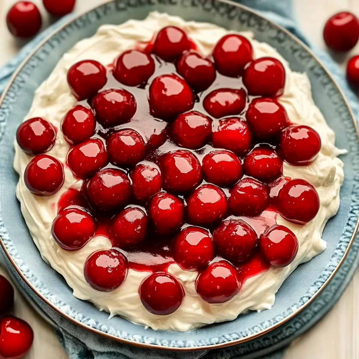 Irresistible Cherry Cheesecake Dip