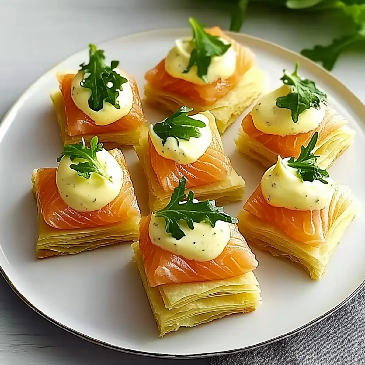 Savory Smoked Salmon Bites