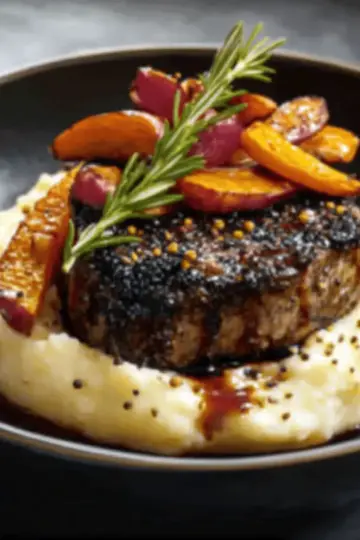 Filet Mignon with Red Wine