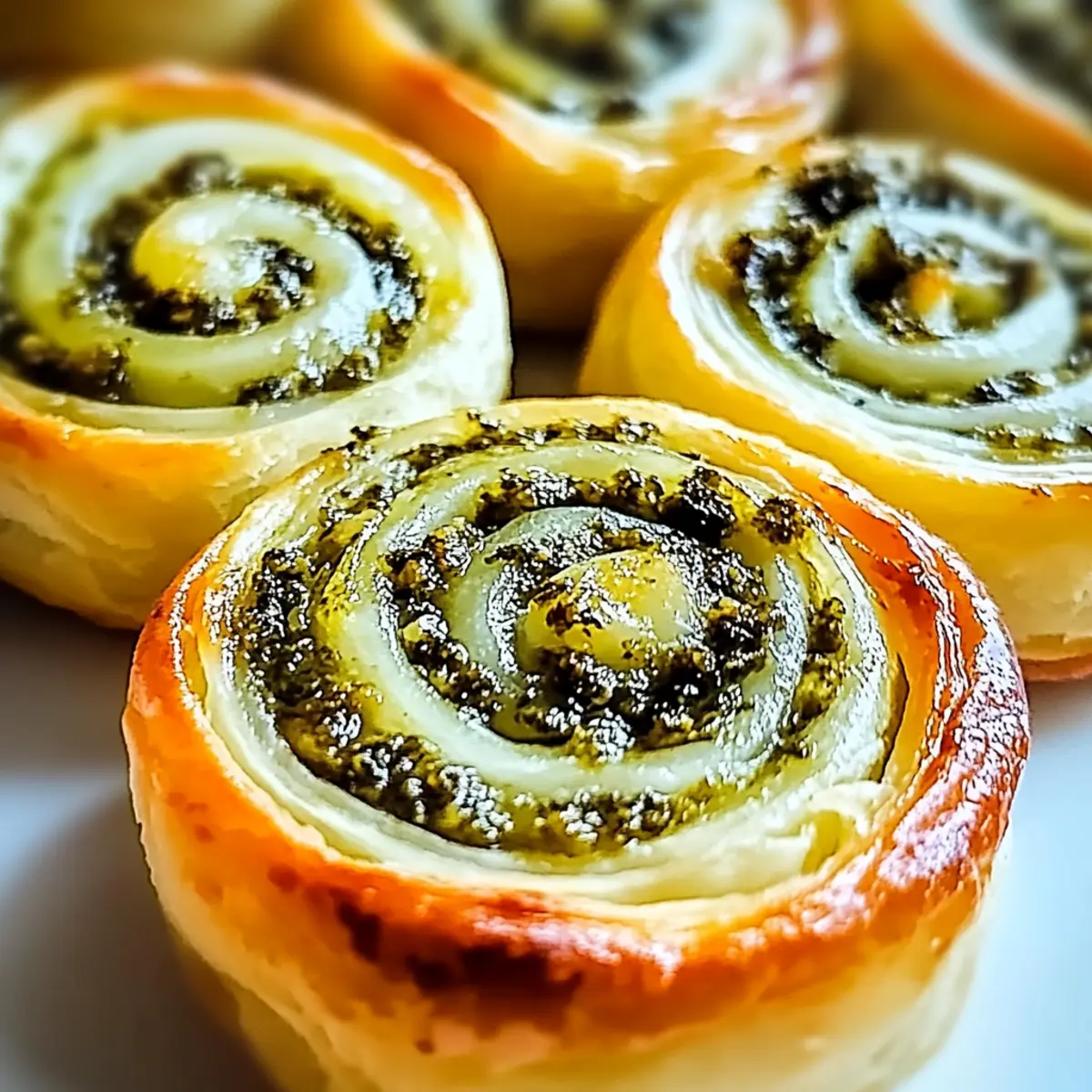 Delicious Pesto Pinwheels