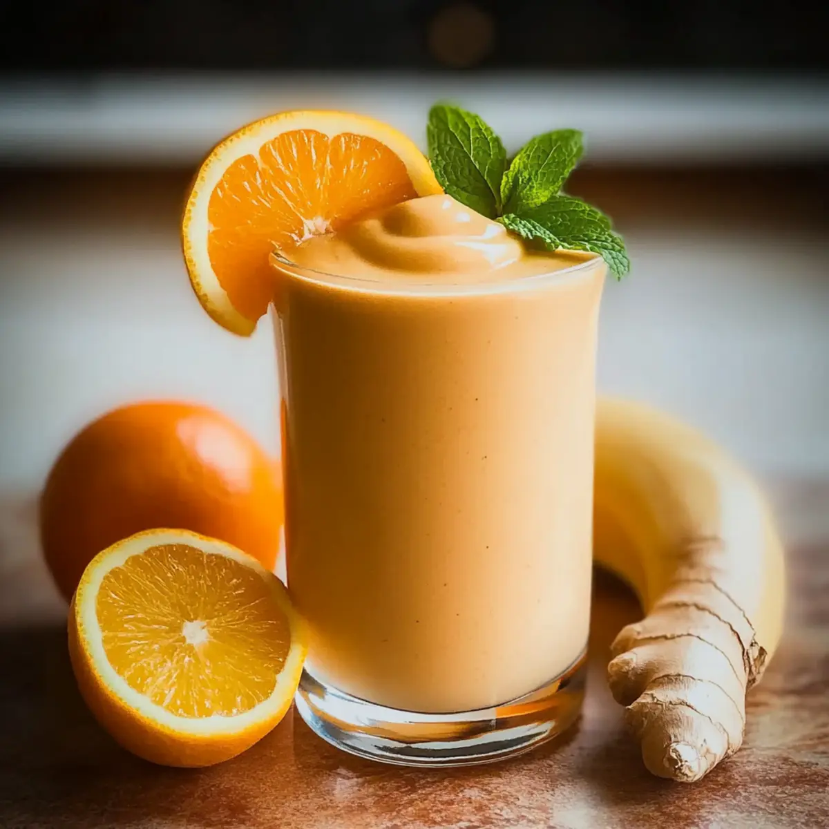 Citrus Ginger Revitalizing Smoothie
