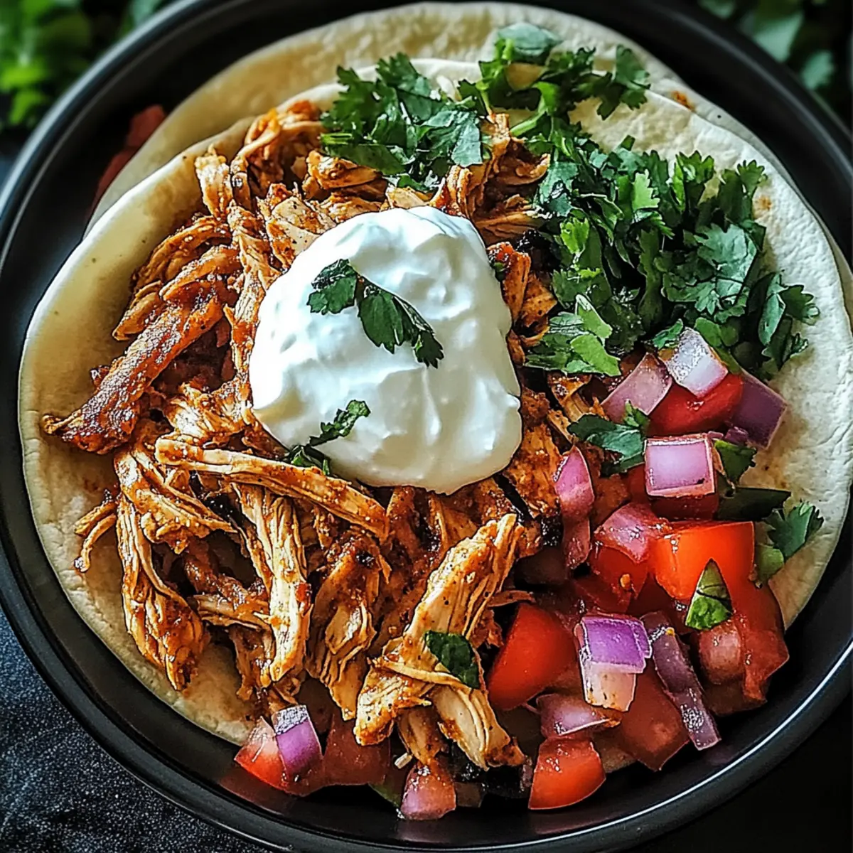 Irresistible Slow Cooker Chicken Shawarma