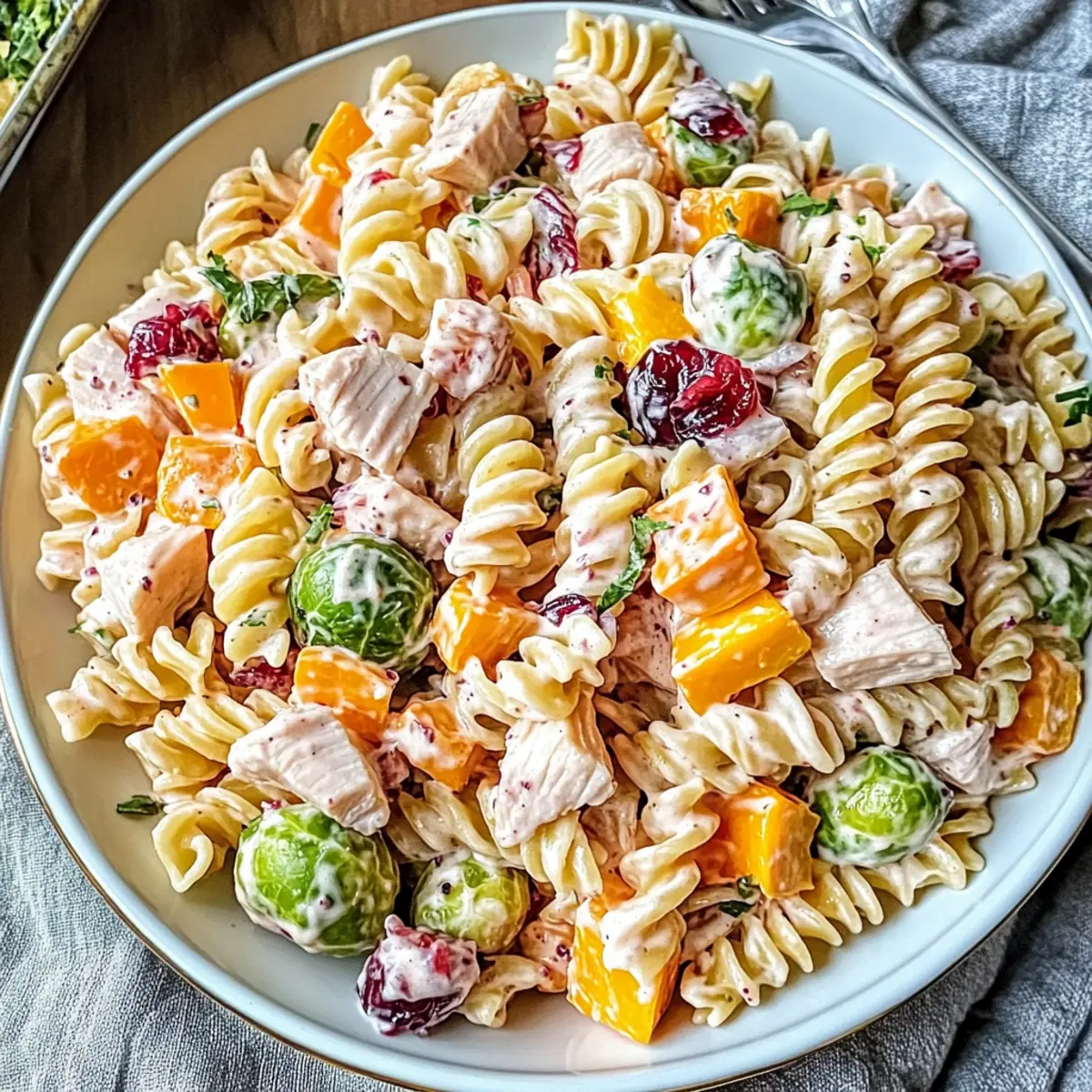 Thanksgiving Pasta Salad