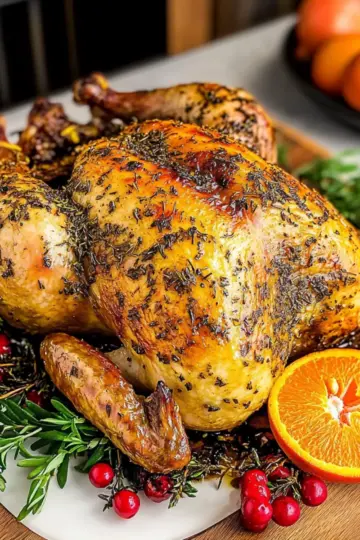 Orange Herb Roasted Chicken
