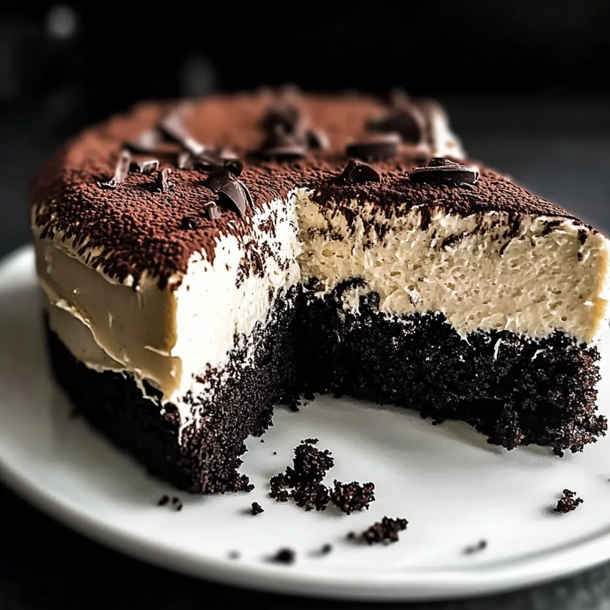 Decadent Black Cocoa Cake