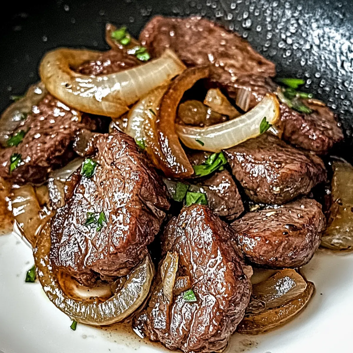 Savory Beef Liver with Caramelized Onions