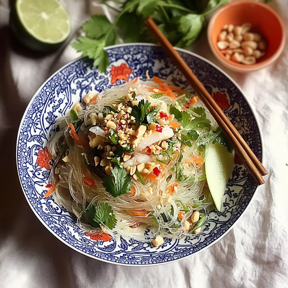 Savory Thai Vermicelli Noodle Salad