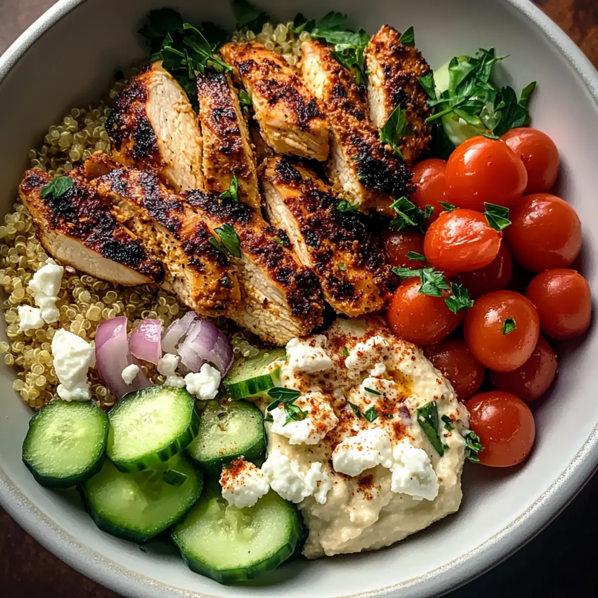 Mediterranean Chicken Bowl