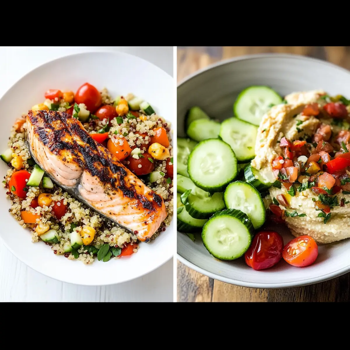 Crustless tuna quiche