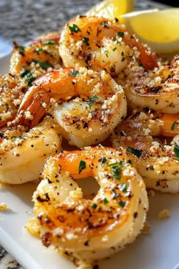 Garlic Parmesan Roasted Shrimp