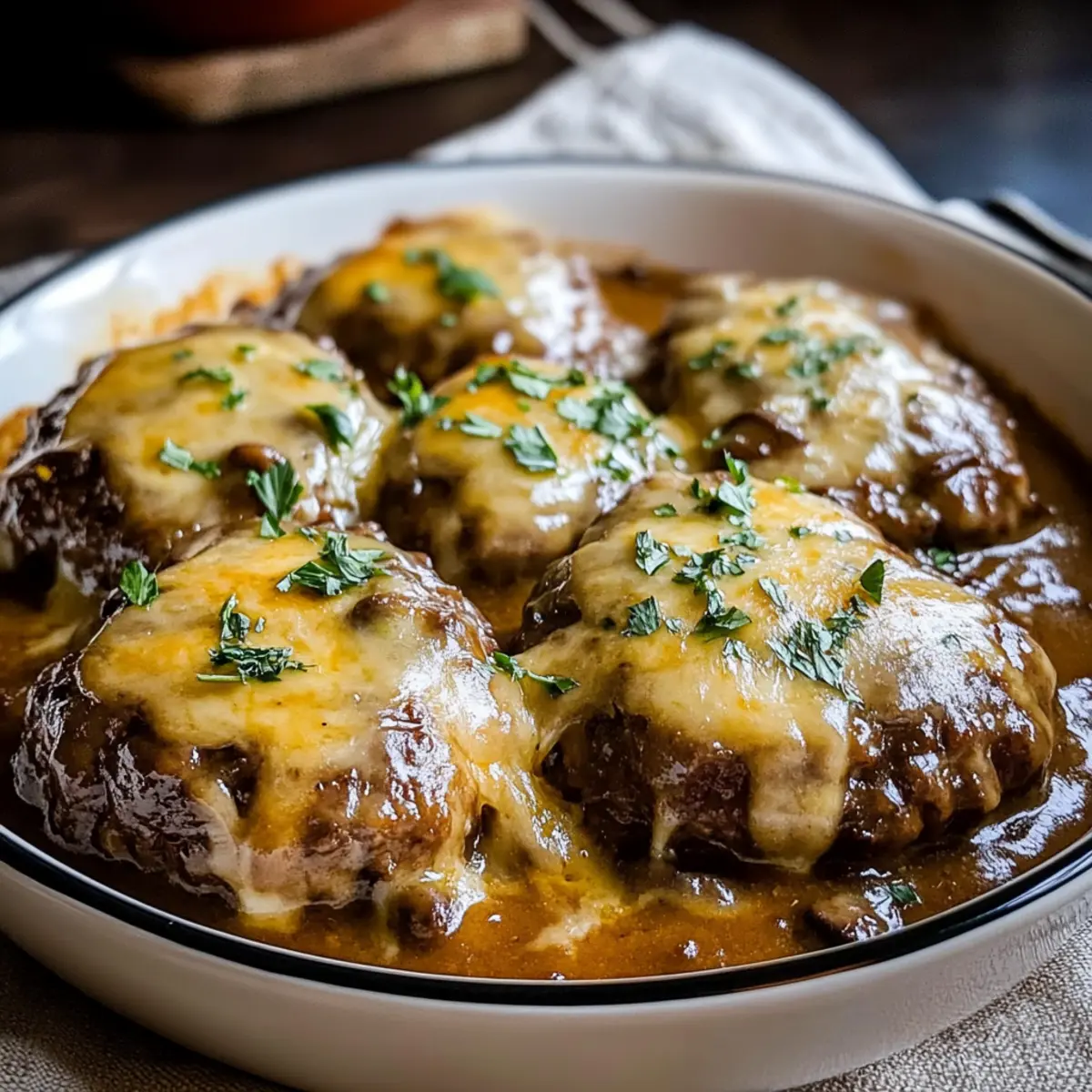 Hamburger Steak Bake