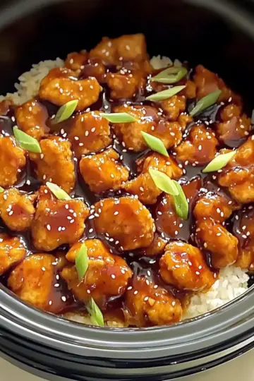 Crockpot Orange Chicken
