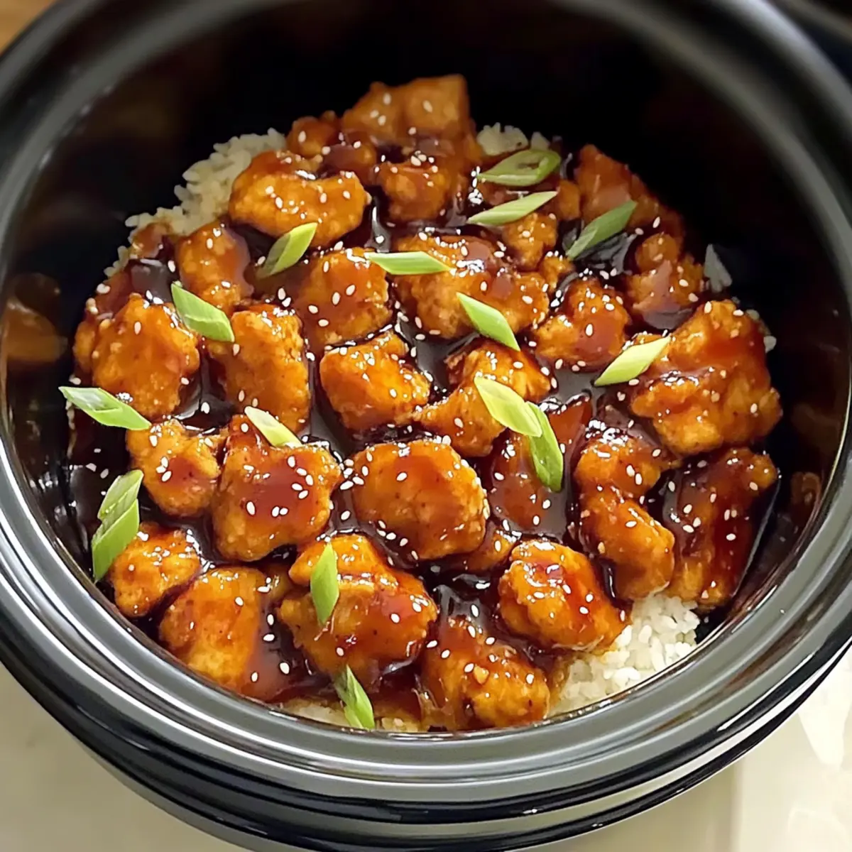 Crockpot Orange Chicken