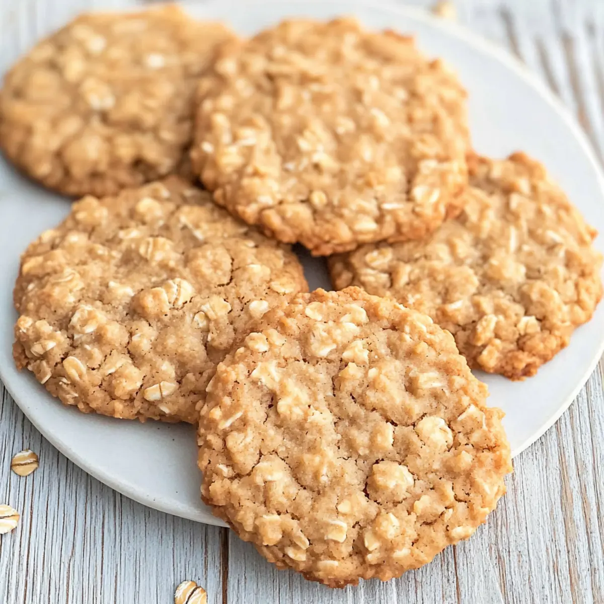 Peanut Butter Oatmeal Cookies