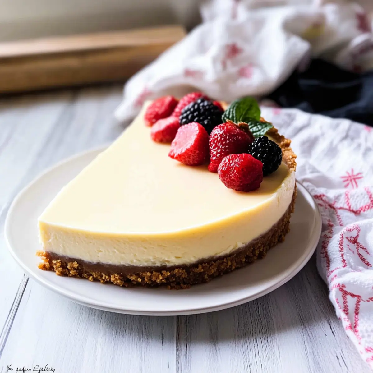 The Best Easy Cheesecake Recipe