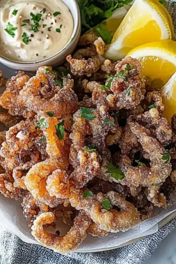 Salt and pepper fried squid