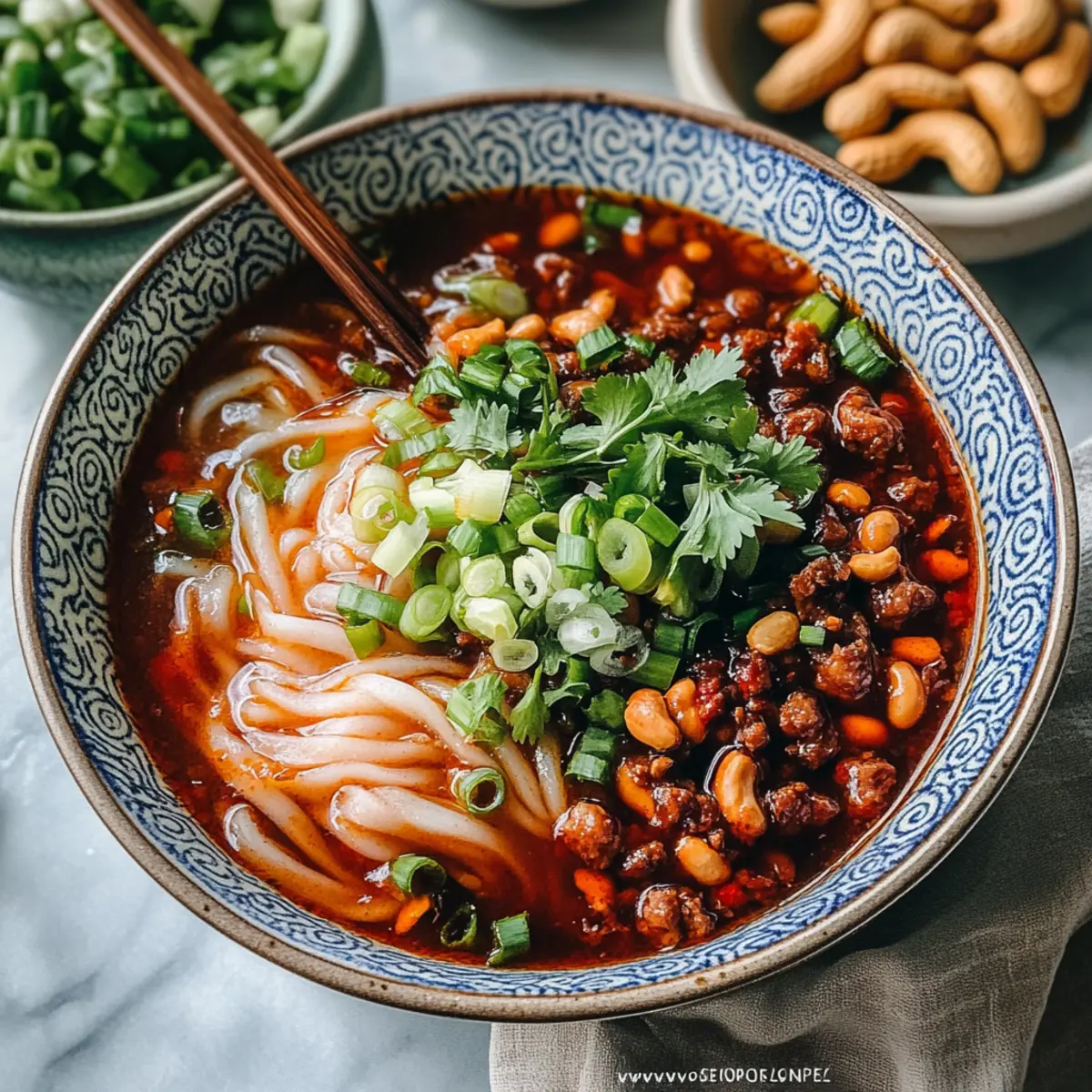 Hot and Sour Noodle Soup