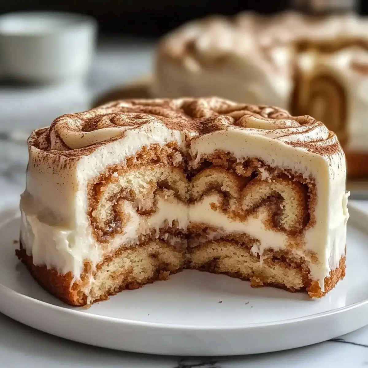 Cinnamon Roll Cake Recipe