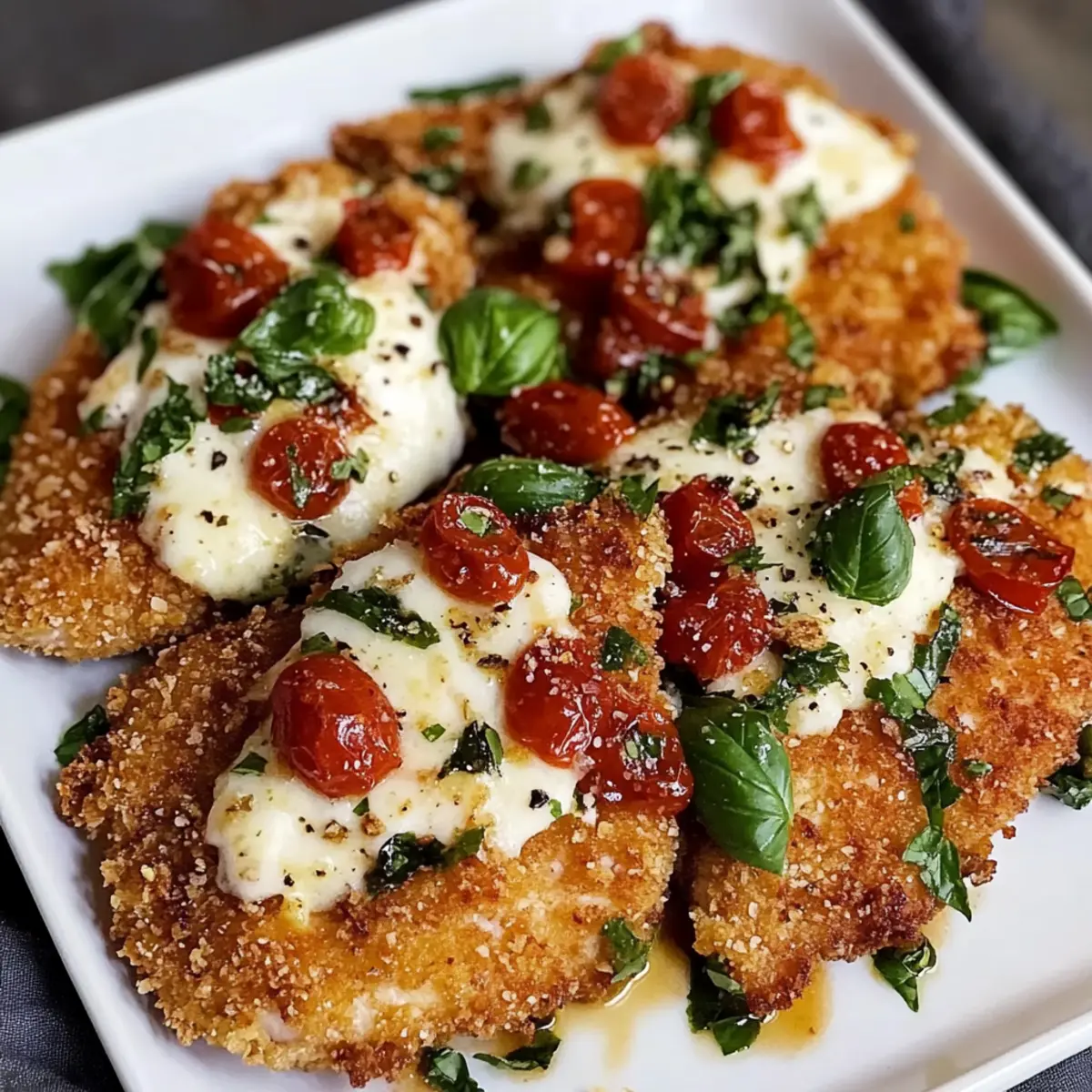 Parmesan-Basil Chicken Cutlets