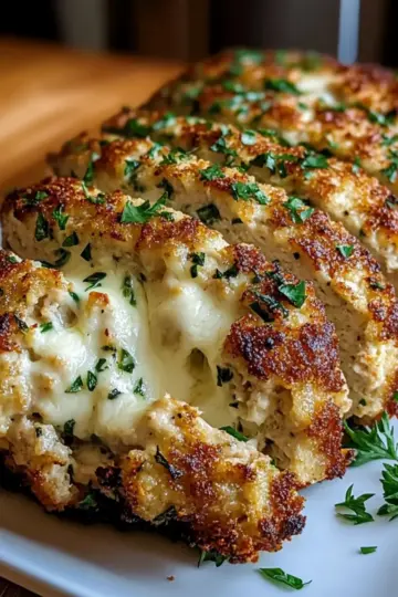 Parmesan Chicken Meatloaf
