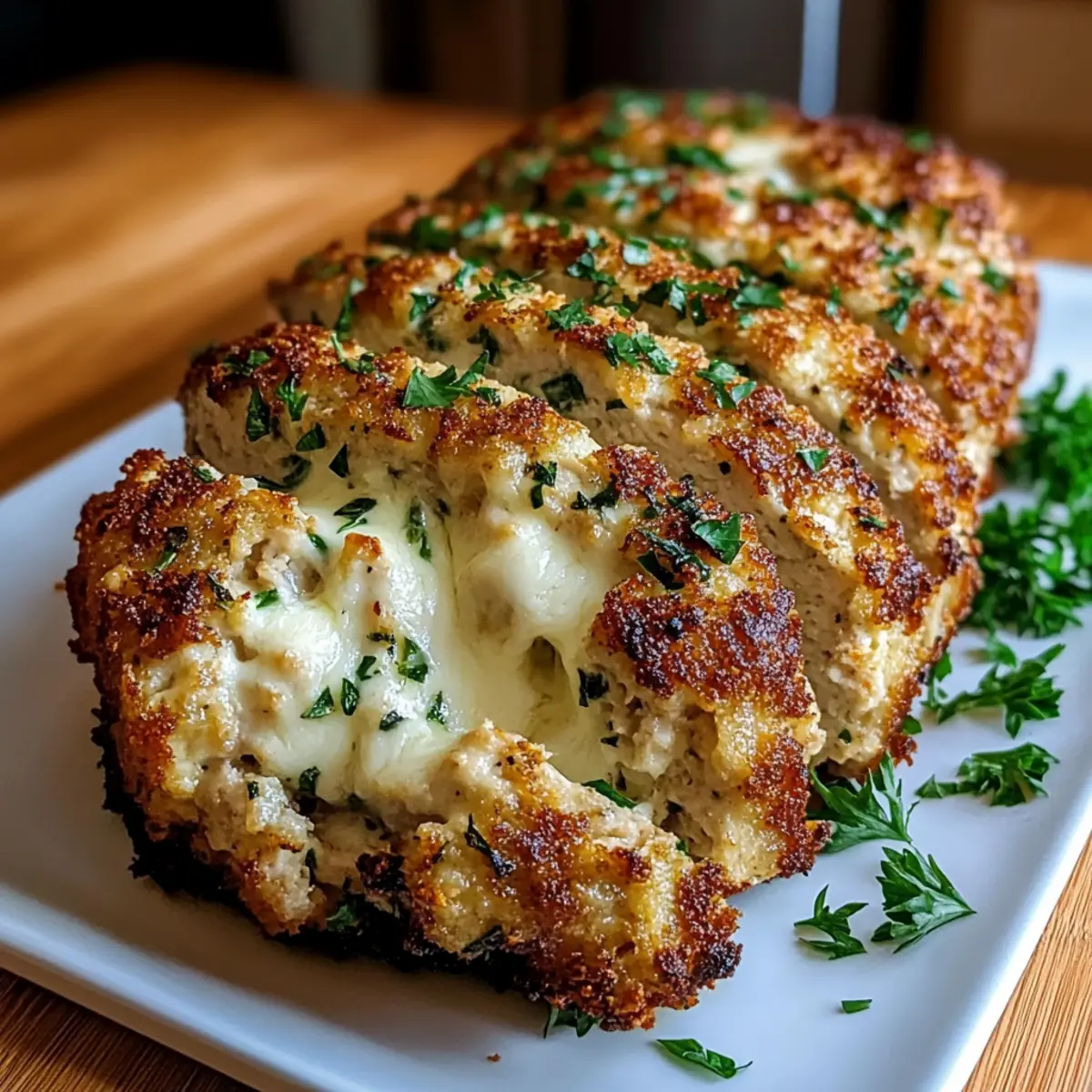 Parmesan Chicken Meatloaf