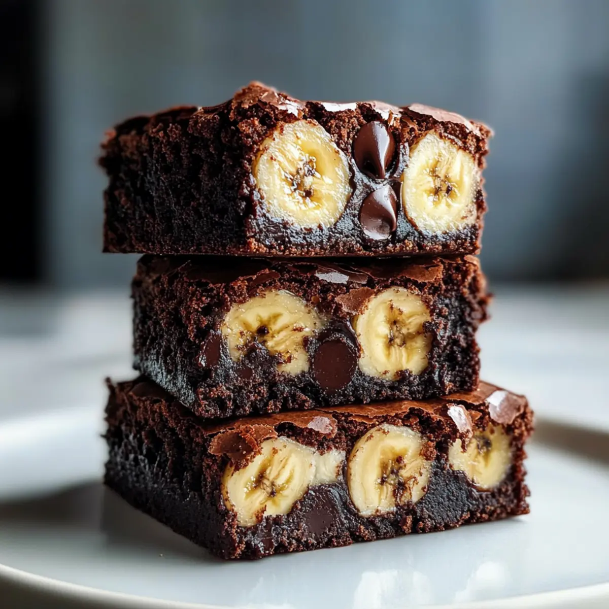 Banana Bread Brownies