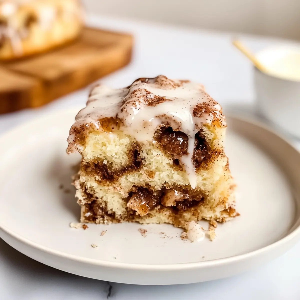 Easy Cinnamon Roll Cake Recipe