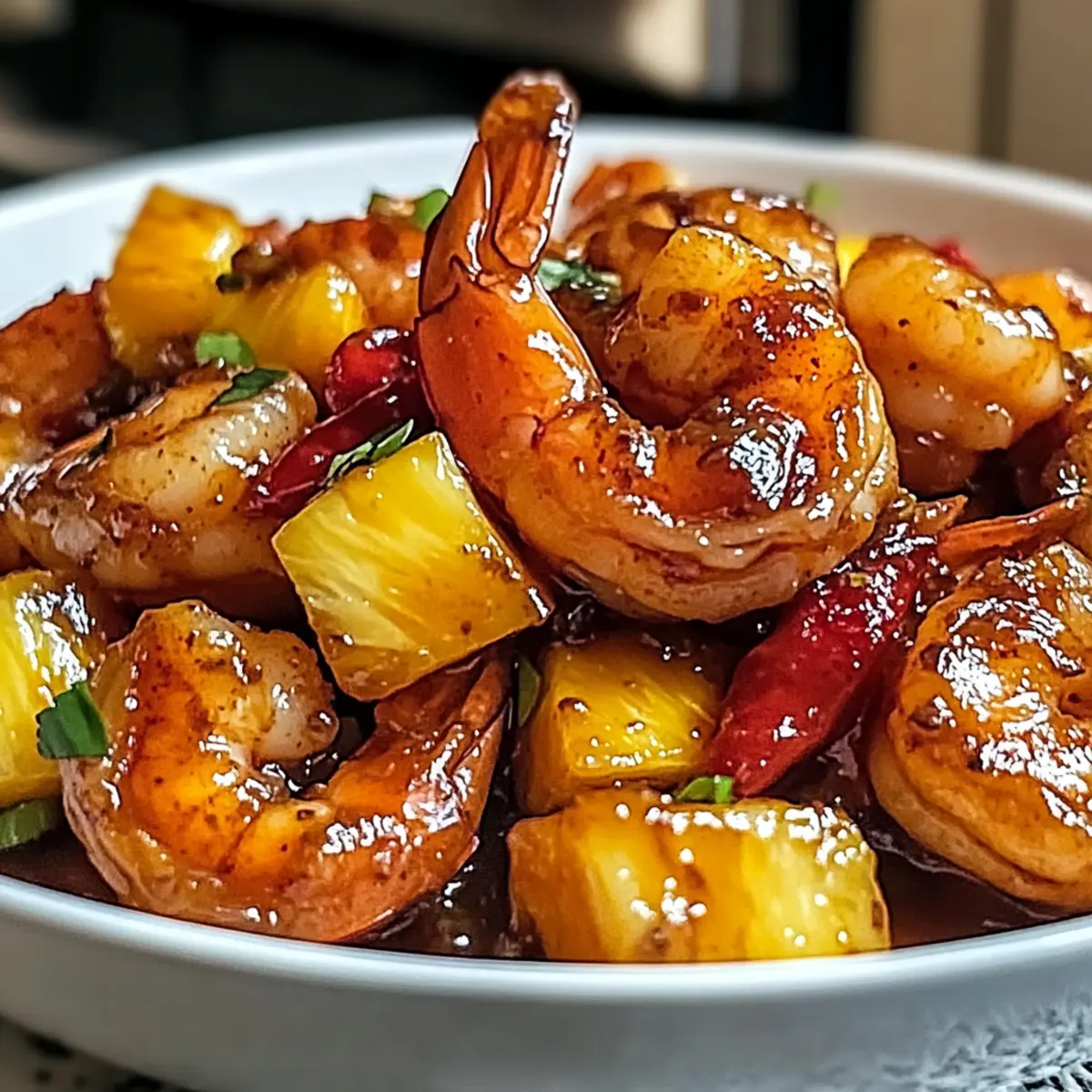 Sweet Chili Pineapple Shrimp Recipe
