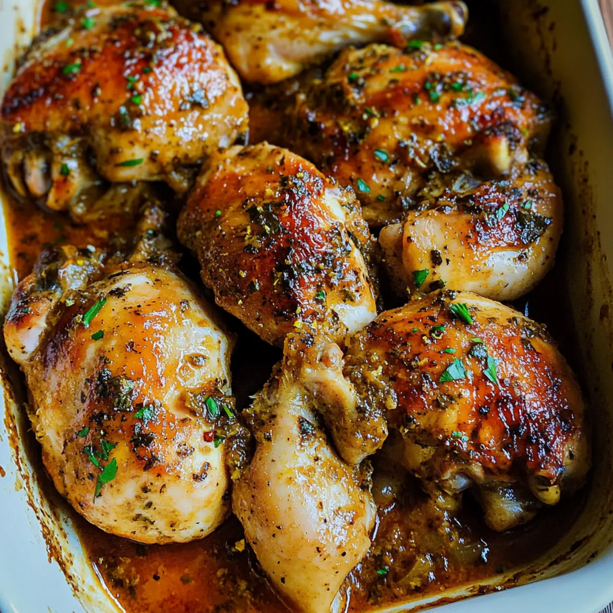 Baked Lemon Butter Chicken