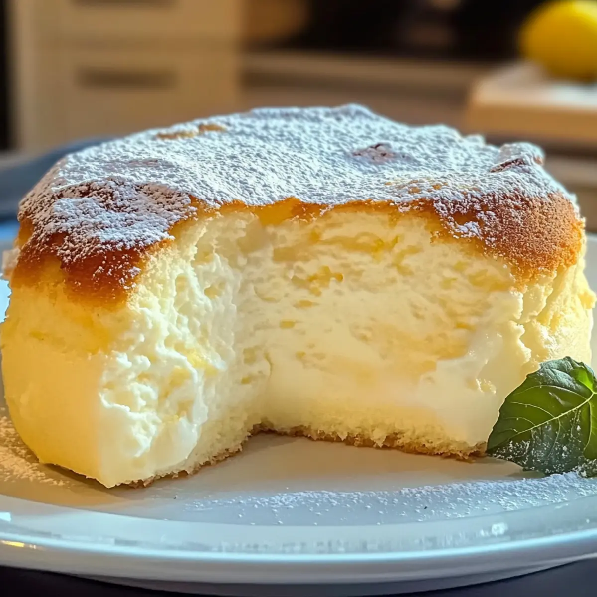 Light & Fluffy Yogurt Cloud Cake