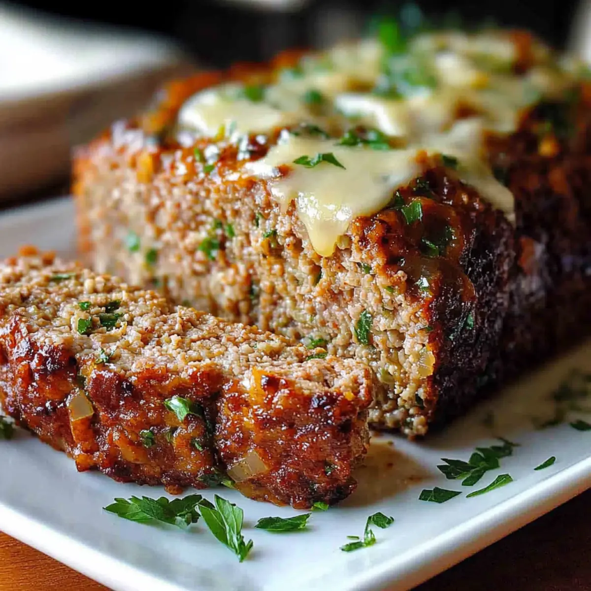 Mouthwatering Garlic Parmesan Meatloaf Recipe
