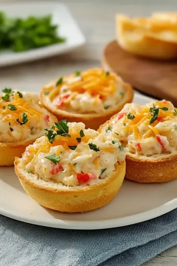 Crab Melt Muffins