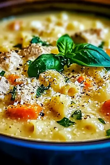 Hearty Creamy Ditalini Soup for Chilly Nights