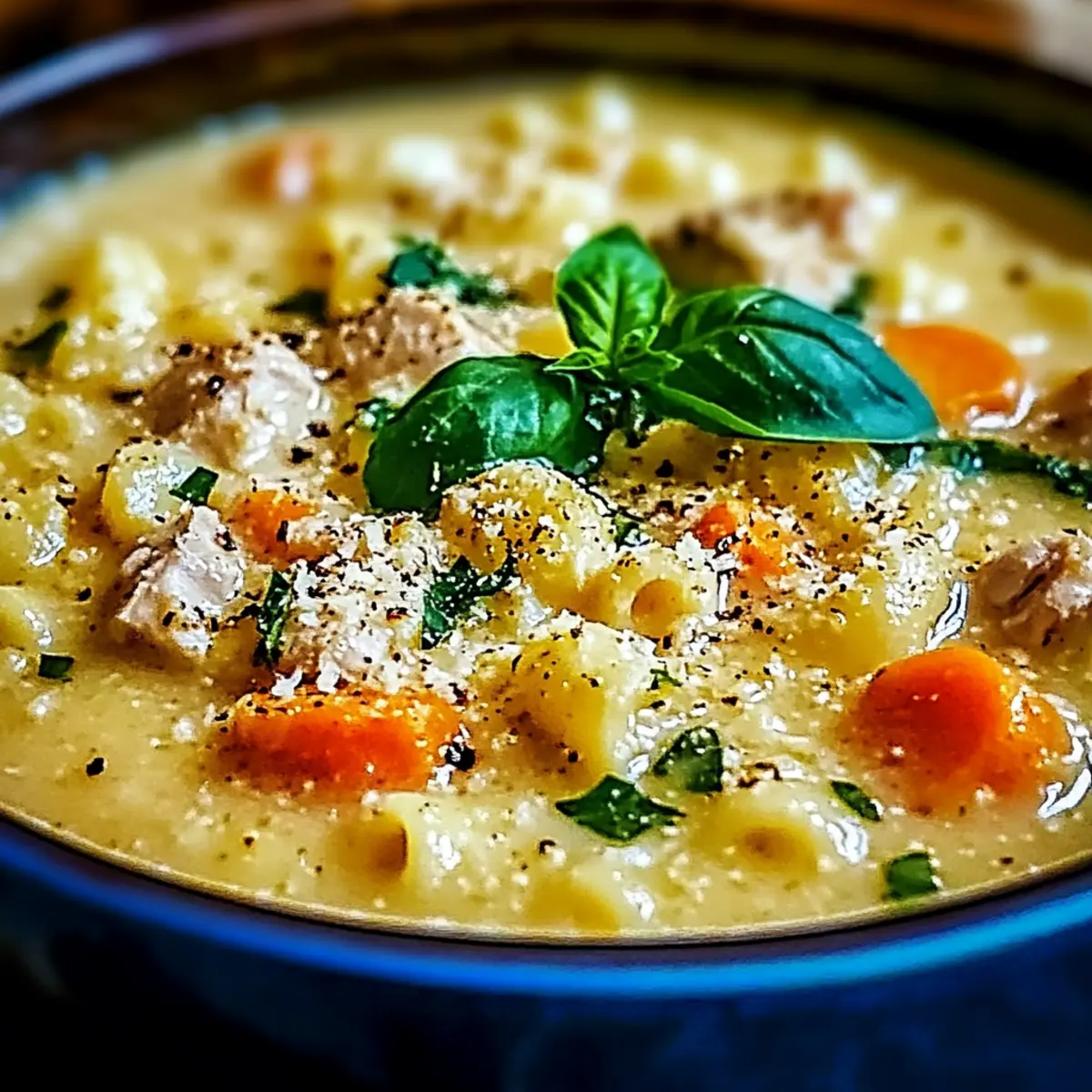 Hearty Creamy Ditalini Soup for Chilly Nights