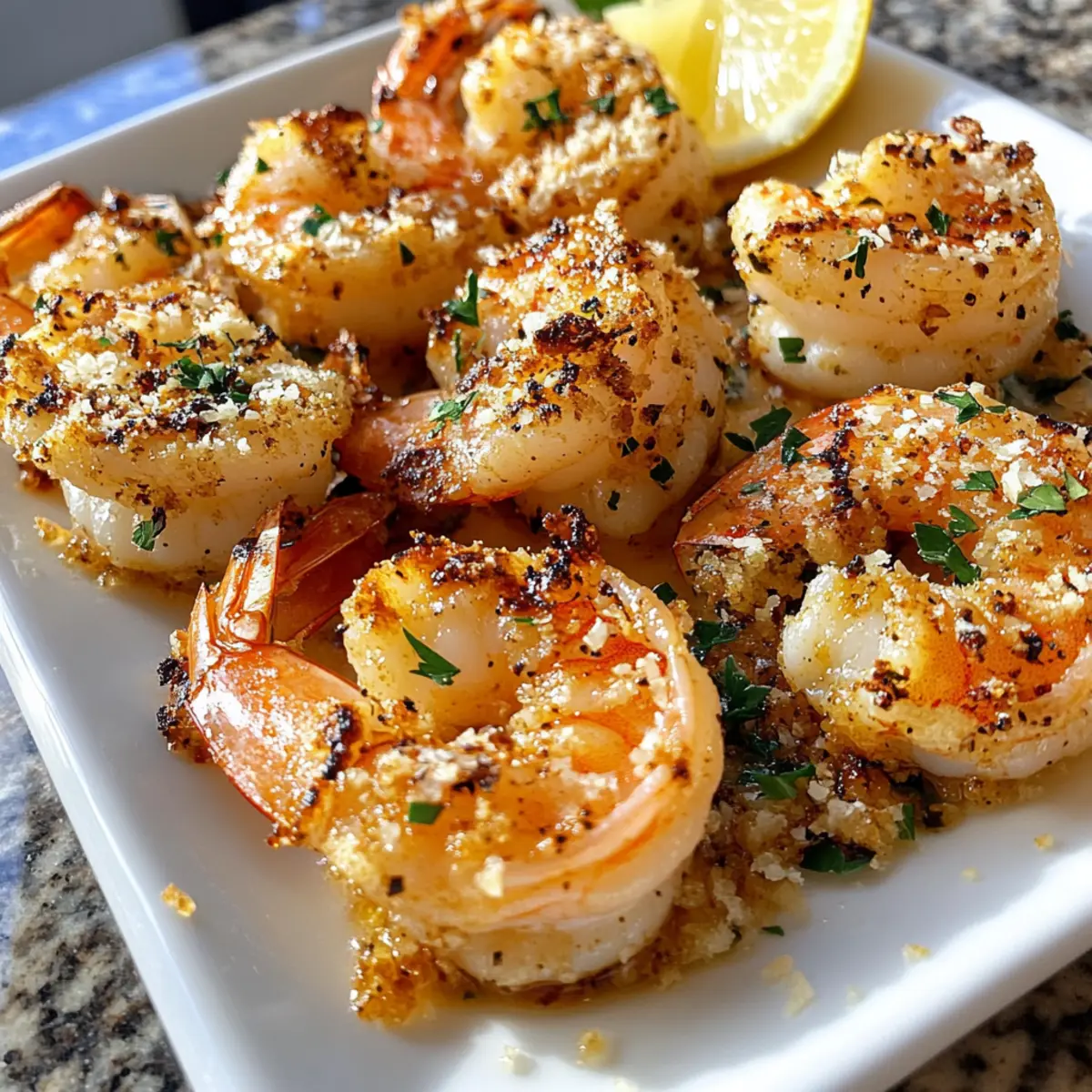 Garlic Parmesan Roasted Shrimp