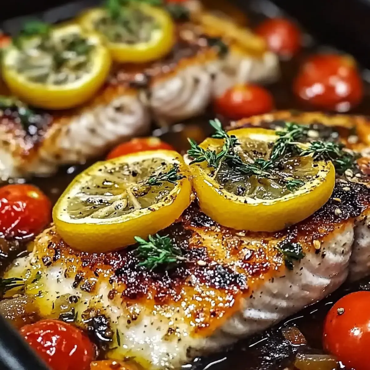 Mediterranean Baked Fish
